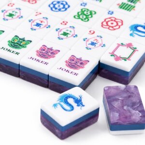 Parisian Purple American Mahjong Set - 2