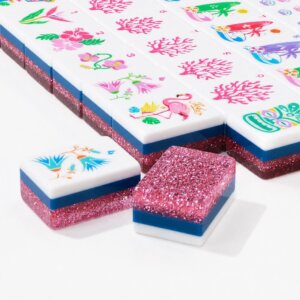 Pink Beach American Mahjong Set - 2