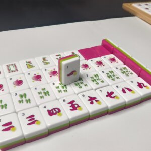 Amenican Mahjong Set, Cute Mahjong Tiles Set, Handmade Collector Luxury Mahjong, Gift for Friends - 4