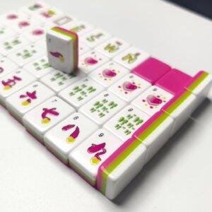 Amenican Mahjong Set, Cute Mahjong Tiles Set, Handmade Collector Luxury Mahjong, Gift for Friends - 5