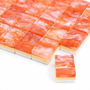 Coral Orange American Mahjong Set - 5