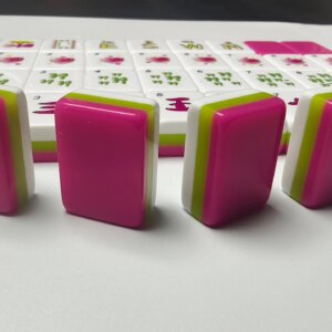 Amenican Mahjong Set, Cute Mahjong Tiles Set, Handmade Collector Luxury Mahjong, Gift for Friends - 6