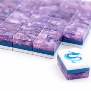 Parisian Purple American Mahjong Set - 6