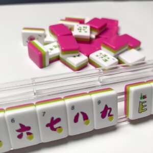 Amenican Mahjong Set, Cute Mahjong Tiles Set, Handmade Collector Luxury Mahjong, Gift for Friends - 7