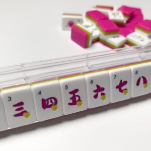 Amenican Mahjong Set, Cute Mahjong Tiles Set, Handmade Collector Luxury Mahjong, Gift for Friends - 8