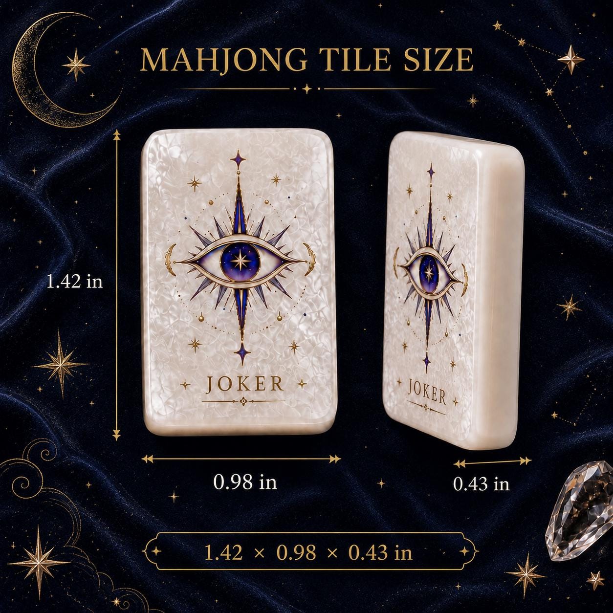 Celestial Astrology American Mahjong Set, Zodiac Signs Mahjong Set, Greek Mythology Mahjong Set, Cosmic Gift, Custom or